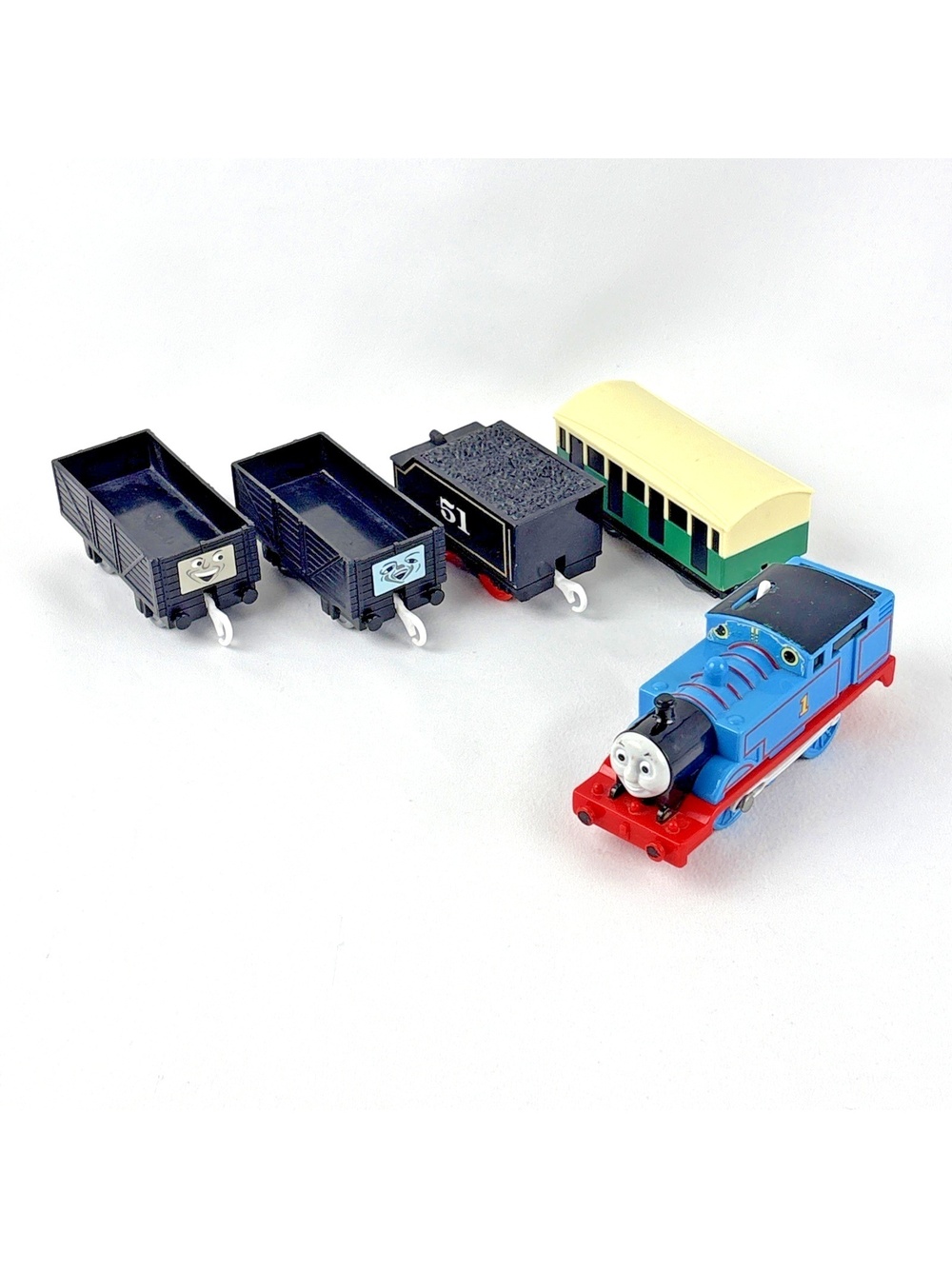 Trackmaster Thomas and Friends 2009 Thomas Cars Troublesome Trucks Lot Works